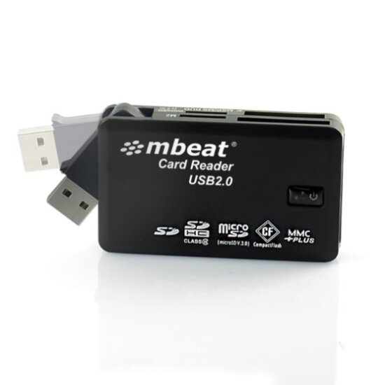 mbeatÂ USB 2 0 All In One Card Reader Supports SD-preview.jpg